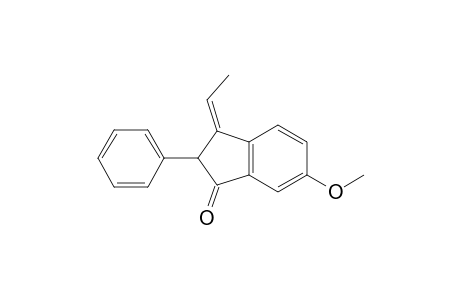1H-Inden-1-one, 3-ethylidene-2,3-dihydro-6-methoxy-2-phenyl-, (Z)-