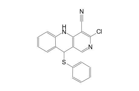 3-chloro-10-(phenylsulfanyl)-5,10-dihydrobenzo[b][1,6]naphthyridine-4-carbonitrile
