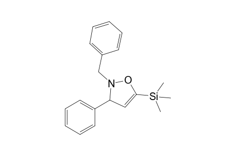 2-Benzyl-3-phenyl-5-(trimethylsilyl)isoxazoline