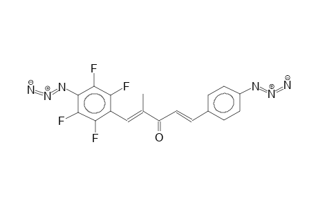 1-(4-AZIDOTETRAFLUOROPHENYL)-5-(4-AZIDOPHENYL)-2-METHYL-1,4-PENTADIEN-3-ONE