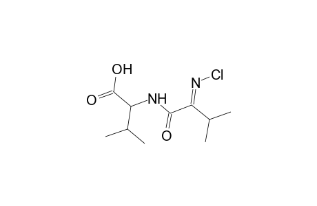 L-Valine, N-[2-(chloroimino)-3-methyl-1-oxobutyl]-