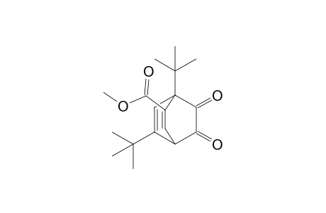 Methyl 1,5-Di-tert-Butylbicyclo[2.2.2]octa-5,7-dien-2,3-dione-7-carboxylate