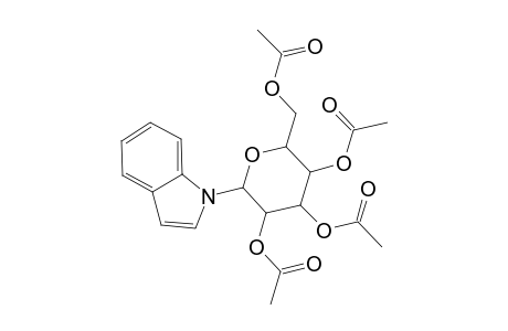 1H-Indole, 1-(2,3,4,6-tetra-O-acetyl-.beta.-D-glucopyranosyl)-