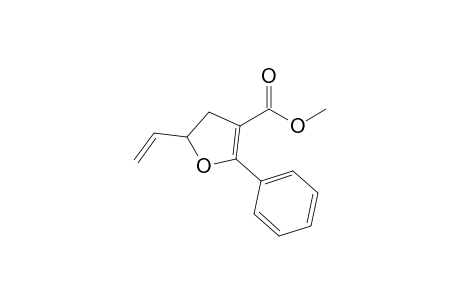 2-Phenyl-5-vinyl-4,5-dihydrofuran-3-carboxylic acid methyl ester