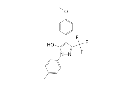 4-(4-Methoxyphenyl)-1-(p-tolyl)-3-(trifluoromethyl)-1H-pyrazol-5-ol