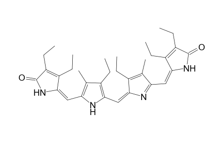2,3,8,12,17,18-Hexaethyl-7,13-dimethyl-1,19-dihydroxy-22,24-dihydro-21H-billine