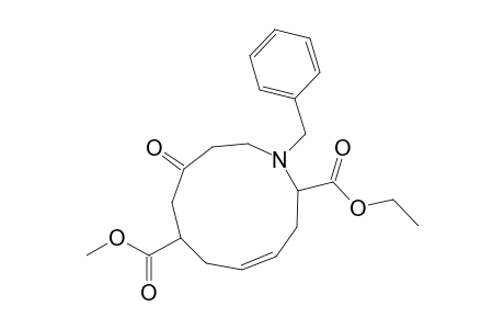 2-Ethyl 7-Methyl 1-benzyl-9-oxo-1-azacycloundec-4-ene-2,7-dicarboxylate