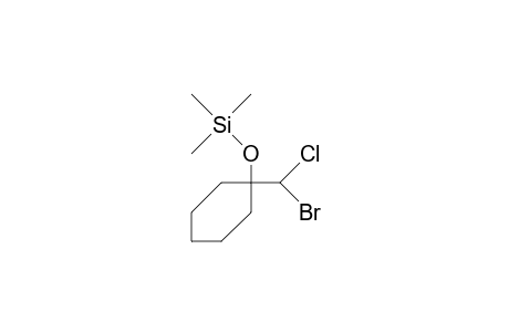 1-Bromochloromethyl-1-trimethylsilyloxy-cyclohexane