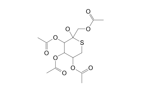 1,3,4,5-TETRA-O-ACETYL-6-THIO-BETA-D-FRUCTOPYRANOSE