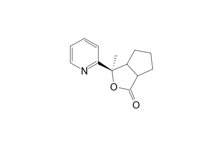 (R)-3-Methyl-3-pyridin-2-yl-hexahydro-cyclopenta[c]furan-1-one