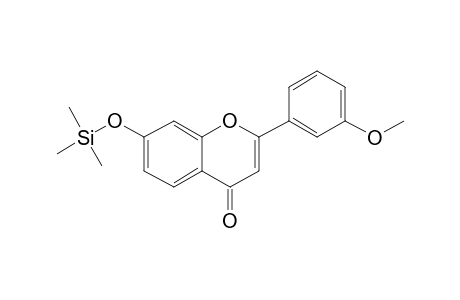 7-Hydroxy-3'-methoxyflavone, trimethylsilyl ether