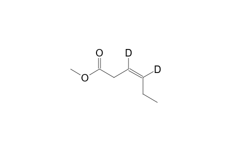 Methyl (Z)-[3,4-2H2]Hex-3-enoate