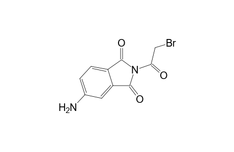 1H-isoindole-1,3(2H)-dione, 5-amino-2-(2-bromoacetyl)-