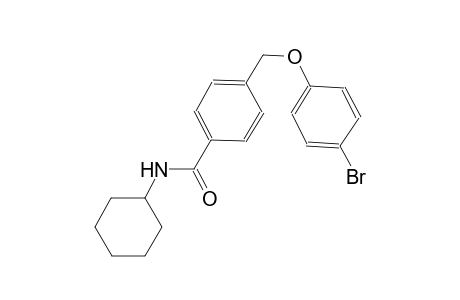 4-[(4-bromophenoxy)methyl]-N-cyclohexylbenzamide