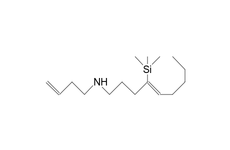 N-(3-Butenyl)-(Z)-4-trimethylsilyl-4-nonen-1-yl amine