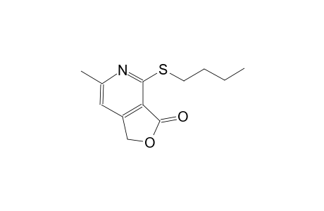 furo[3,4-c]pyridin-3(1H)-one, 4-(butylthio)-6-methyl-