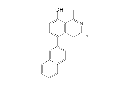 (R)-5-(Naphth-2-yl)-1,3-dimethyl-3,4-dihydroisoquinolin-8-ol