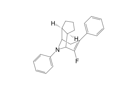 (3aS,8aR)-7-fluoro-6,9-diphenyl-1,2,3,3a,4,5,8,8a-octahydro-4,8-epiminoazulene