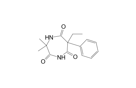 1H-1,4-Diazepine-2,5,7(6H)-trione, 6-ethyldihydro-3,3-dimethyl-6-phenyl-