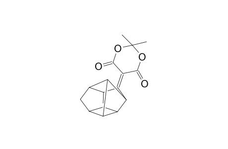 1,2,4-Metheno-3H-cyclobuta[cd]pentalene, 1,3-dioxane-4,6-dione deriv.