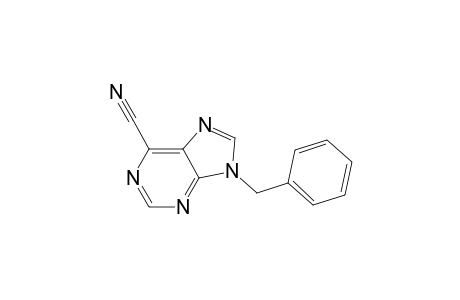 9-(Phenylmethyl)-6-purinecarbonitrile