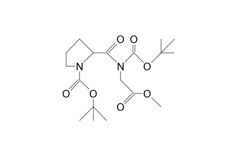 Boc-prolyl-boc-glycine methyl ester