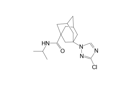 3-(3-chloro-1H-1,2,4-triazol-1-yl)-N-isopropyl-1-adamantanecarboxamide