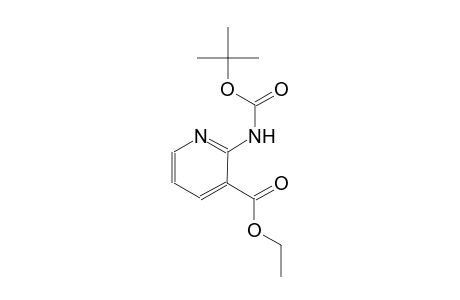 3-pyridinecarboxylic acid, 2-[[(1,1-dimethylethoxy)carbonyl]amino]-, ethyl ester