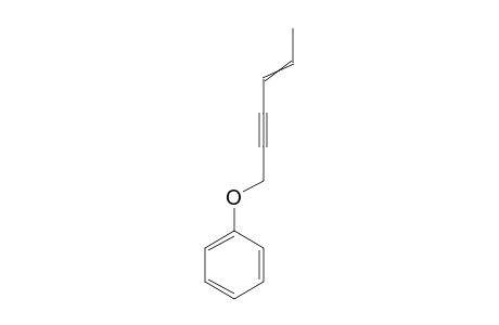 cis/trans-Hex-2-yn-4-en-yl-phenylether