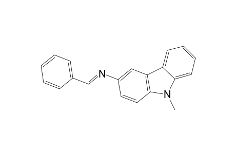 9-Methyl-N-[(E)-phenylmethylidene]-9H-carbazol-3-amine