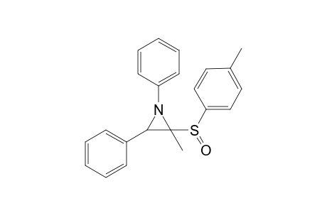 2-methyl-1,3-diphenyl-2-(p-tolylsulfoxo)aziridine