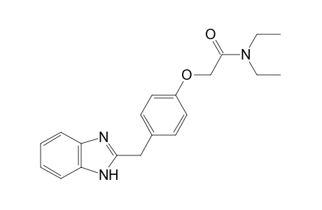 2-{[alpha-(2-benzimidazolyl)-p-tolyl]oxy}-N,N-diethylacetamide