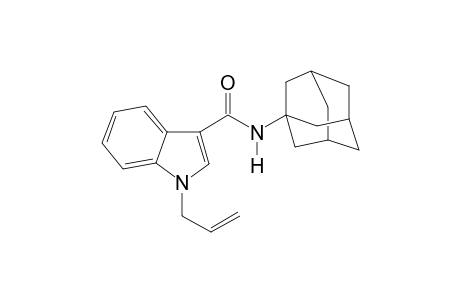 N-Tricyclo[3.3.1.1^3,7]decan-1-(prop-2-en-1-yl)-1H-indole-3-carboxamide