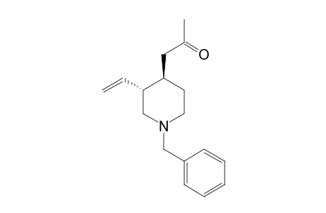 TRANS-4-ACETONYL-N-BENZYL-3-VINYLPIPERIDINE