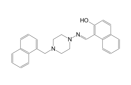2-naphthalenol, 1-[(E)-[[4-(1-naphthalenylmethyl)-1-piperazinyl]imino]methyl]-