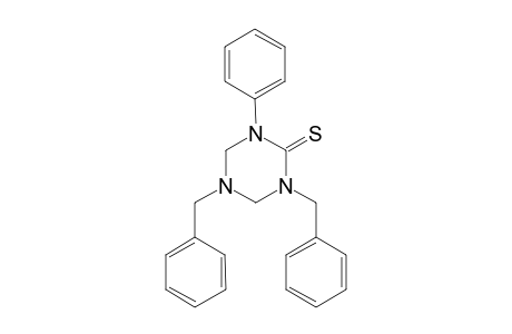 1,5-Dibenzyl-3-phenyl-1,3,5-triazinane-2-thione