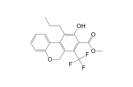Methyl 9-hydroxy-10-n-propyl-7-(trifluoromethyl)-6H-benzo[c]chromene-8-carboxylate