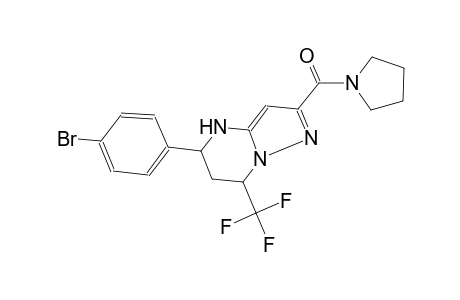5-(4-bromophenyl)-2-(1-pyrrolidinylcarbonyl)-7-(trifluoromethyl)-4,5,6,7-tetrahydropyrazolo[1,5-a]pyrimidine