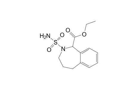 1H-2-Benzazepine-1-carboxylic acid, 2-(aminosulfonyl)-2,3,4,5-tetrahydro-, ethyl ester