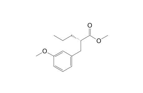 (2S)-2-m-anisylvaleric acid methyl ester