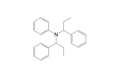 N-(1-Phenylpropyl)-N-(1-phenylpropyl)aniline