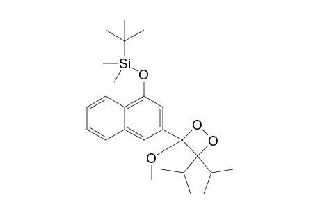 4,4-Diisopropyl-3-methoxy-3-[4-(tert-butyldimethylsiloxy)-2-naphthyl]-1,2-dioxetane