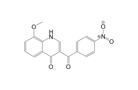 8-methoxy-3-(4-nitrobenzoyl)-4(1H)-quinolinone