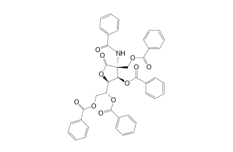 D-Mannonic acid, 2-(benzoylamino)-2-C-[(benzoyloxy)methyl]-2-deoxy-, .gamma.-lactone, 3,5,6-tribenzoate
