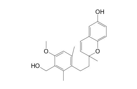 2-[2-(4-methoxy-2,6-dimethyl-3-methylol-phenyl)ethyl]-2-methyl-chromen-6-ol