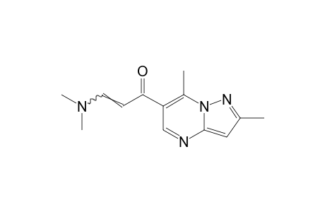 3-(dimethylamino)-1-(2,7-dimethylpyrazolo[1,5-a]pyrimidin-6-yl)-2-propen-1-one