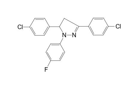 2-Imidazoline, 3,5-di(4-chlorophenyl)-1-(4-fluorophenyl)-
