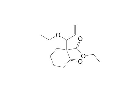 1-(1-Ethoxyallyl)-2-keto-cyclohexanecarboxylic acid ethyl ester