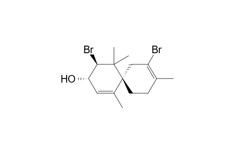 2,10.beta.-dibromochamigra-2,7-dien-9a-ol