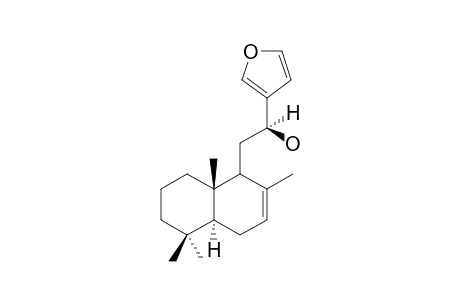 (12S)-15,16-Epoxy-12-hydroxylabda-7,13(16),14-triene